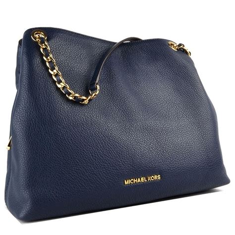 michael kors navy evening bags|Michael Kors shoulder bag blue.